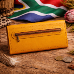 Alternative view of Mustard Yellow Leather Ladies Purse