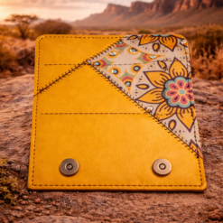 Alternative view of Vibrant Sunflower Yellow Leather Ladies Purse